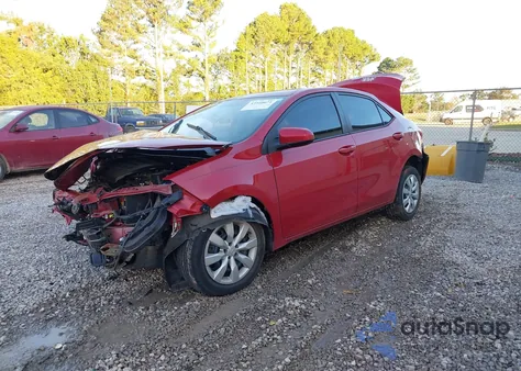 2015 Toyota Corolla Le z USA, uszkodzony, nr VIN 2T1BURHE7FC348992